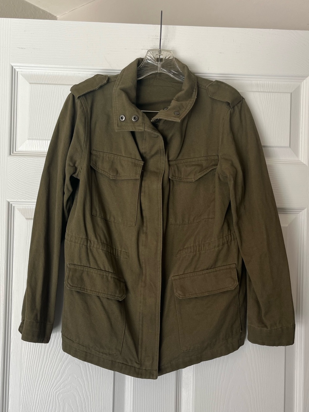 Olive Green Utility Jacket